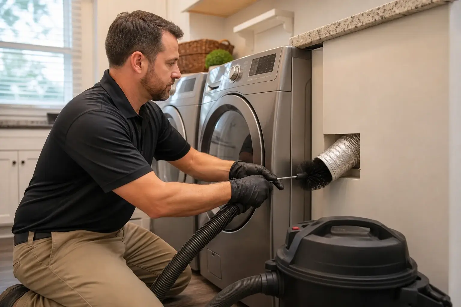Residential vent cleaning