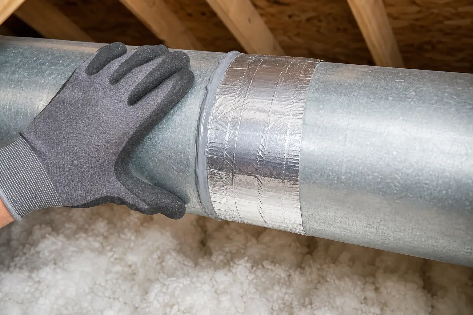 Sealed duct joint