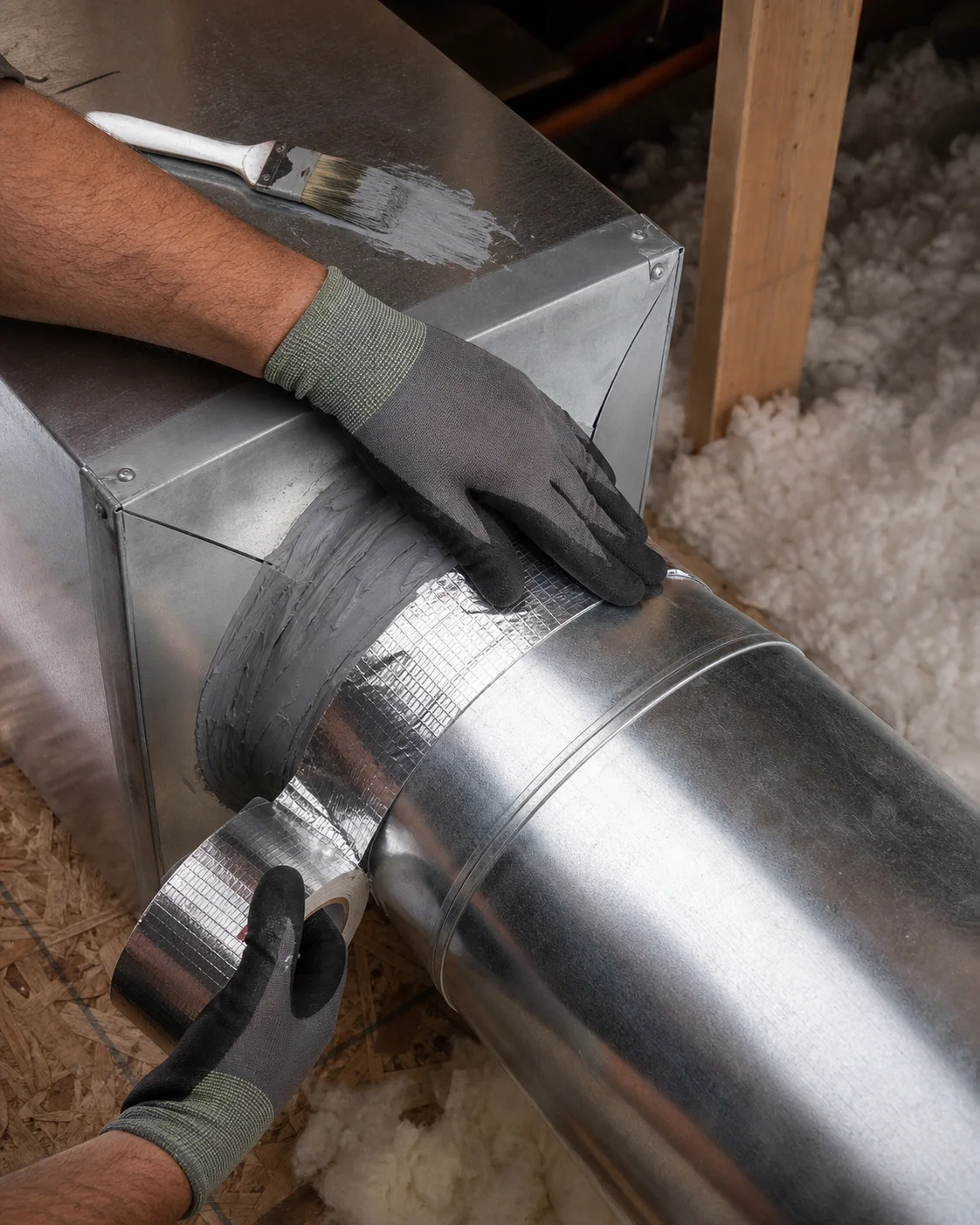 Duct repair service