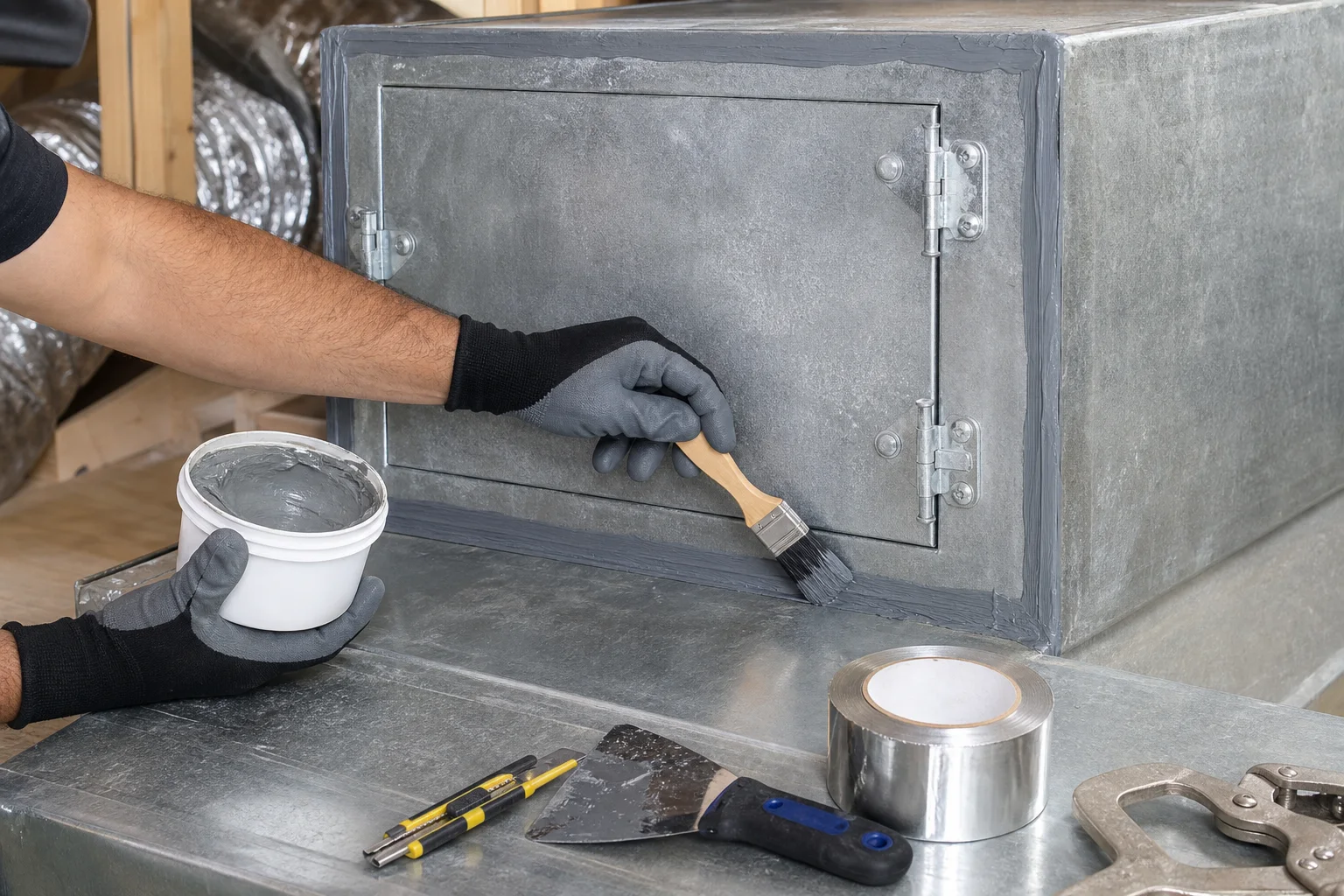Sealing process