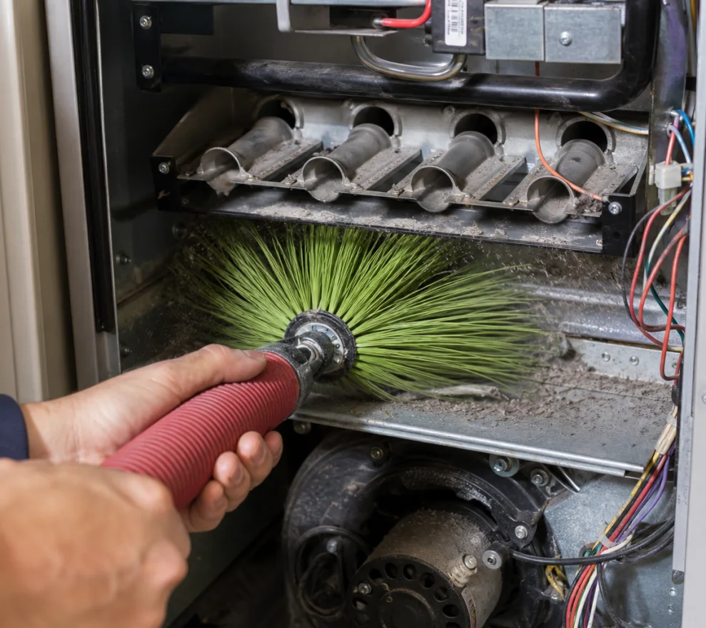 Furnace cleaning