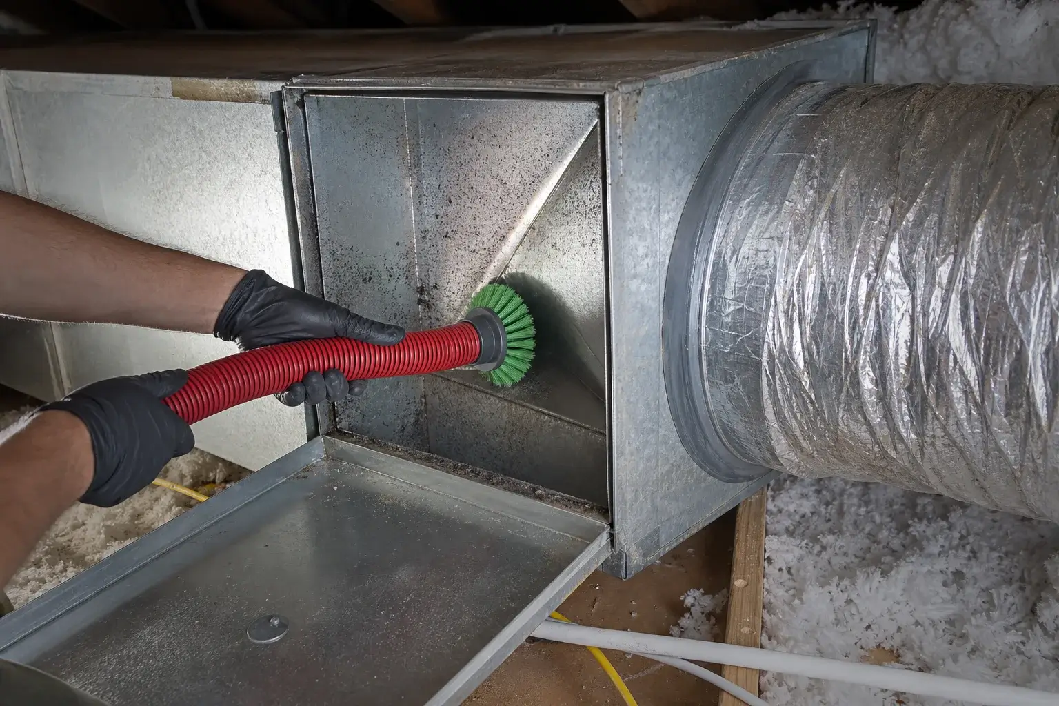 Coil mold cleaning
