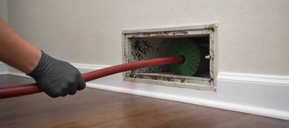 Vent mold cleaning